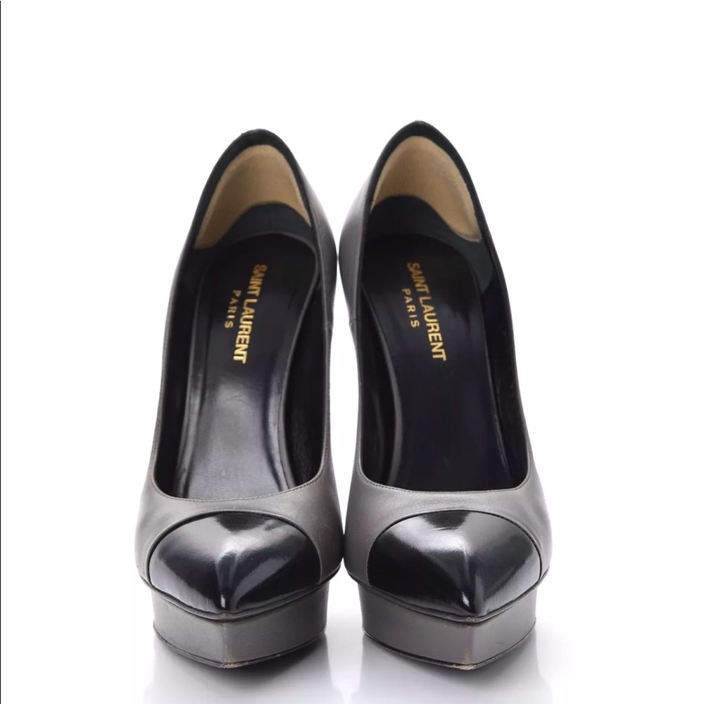 SAINT LAURENT CapToe Janis 105 Platform 39.5 ysl - Picture 2 of 8